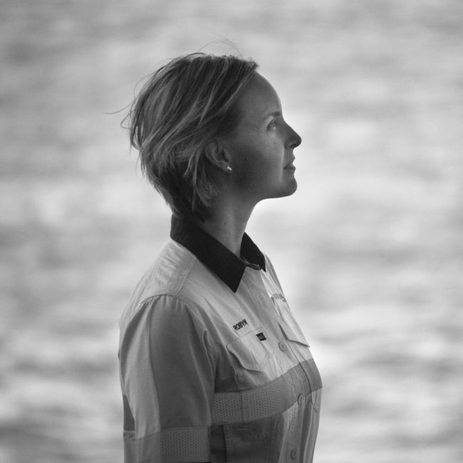 Blend ESQ Director Robyn Johnson Profile Portrait Image by the Sea
