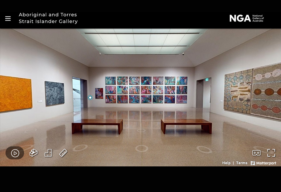 National Gallery of Australia Aboriginal and Torres Strait Islander Gallery Room